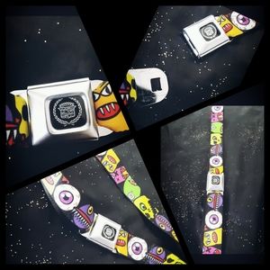 Colorful click on monster belt